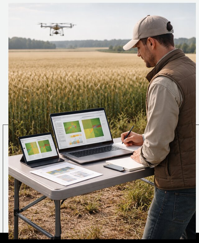 Система AI прогнозирования урожайности для точных агрономий в Гагарине