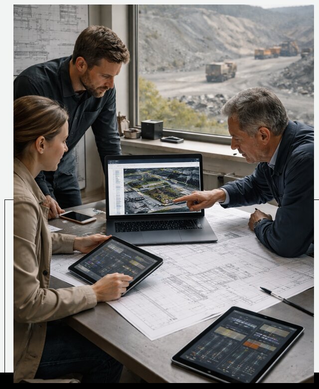 Разработка и внедрение систем для горнодобычи в Гагарине