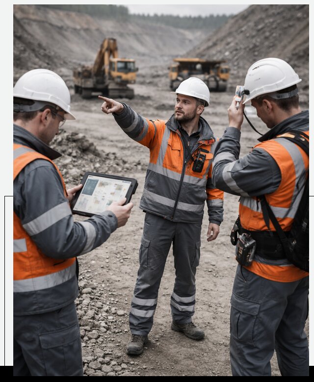 Система контроля персонала для горнодобывающей отрасли в Гагарине