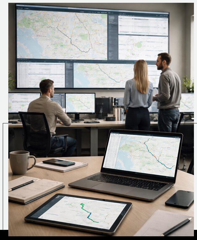 Трекинг грузов и Fleet Management, мониторинг автопарка в Гагарине