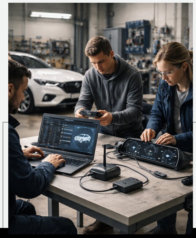 Разработка Connected Car и ПО для автопрома в Гагарине