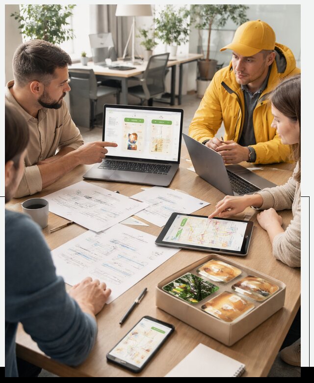 Разработка агрегатора доставки еды в Гагарине от 15606 р., АвикейГгр