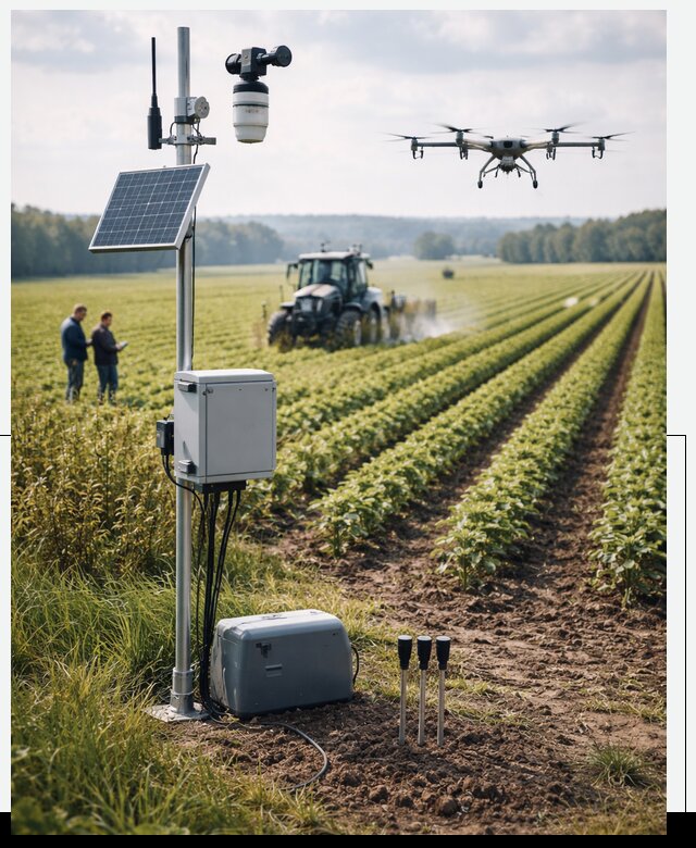 Разработка IoT мониторинга полей в Гагарине от 8843 р. | АвикейГгр